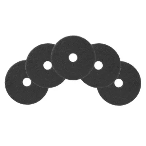 20" Black Floor Finish Stripping Pads (5 Pack)