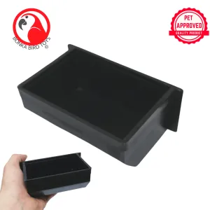 2613 5" Black Feeding Cup (FITS KINGS ES CAGES / 1818PM,1818PBR)