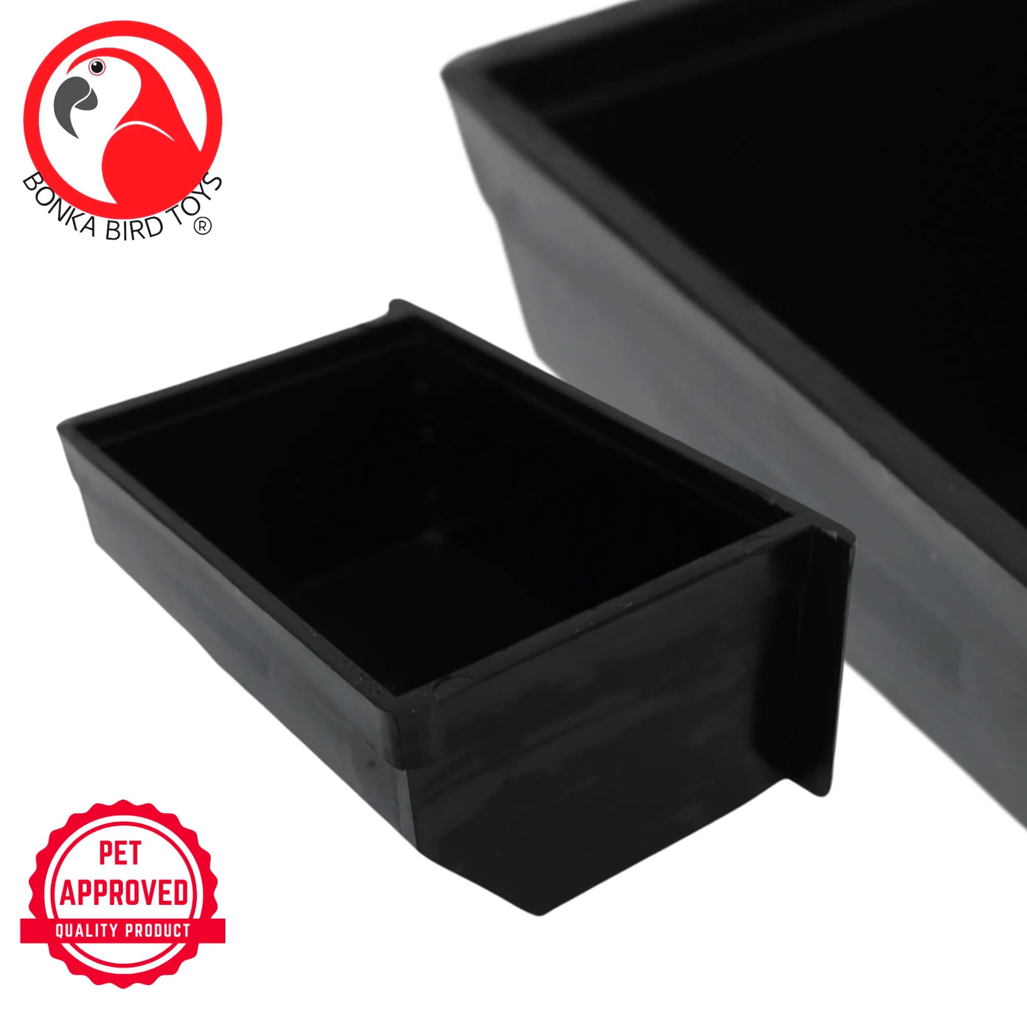 2613 5" Black Feeding Cup (FITS KINGS ES CAGES / 1818PM,1818PBR)