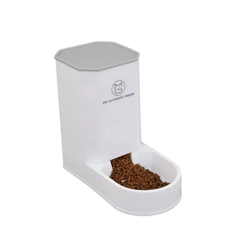 3.8L Dog Cat Automatic Pet Feeder -  Large Capacity Detachable Bowl Water Dispenser Food Feeding Device For Cat Dog Pet Supplies