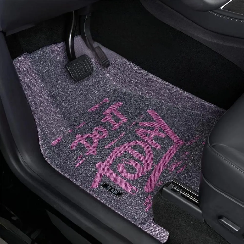 3D Velvet Floor Mats For Tesla Model 3/Y 5-Seat