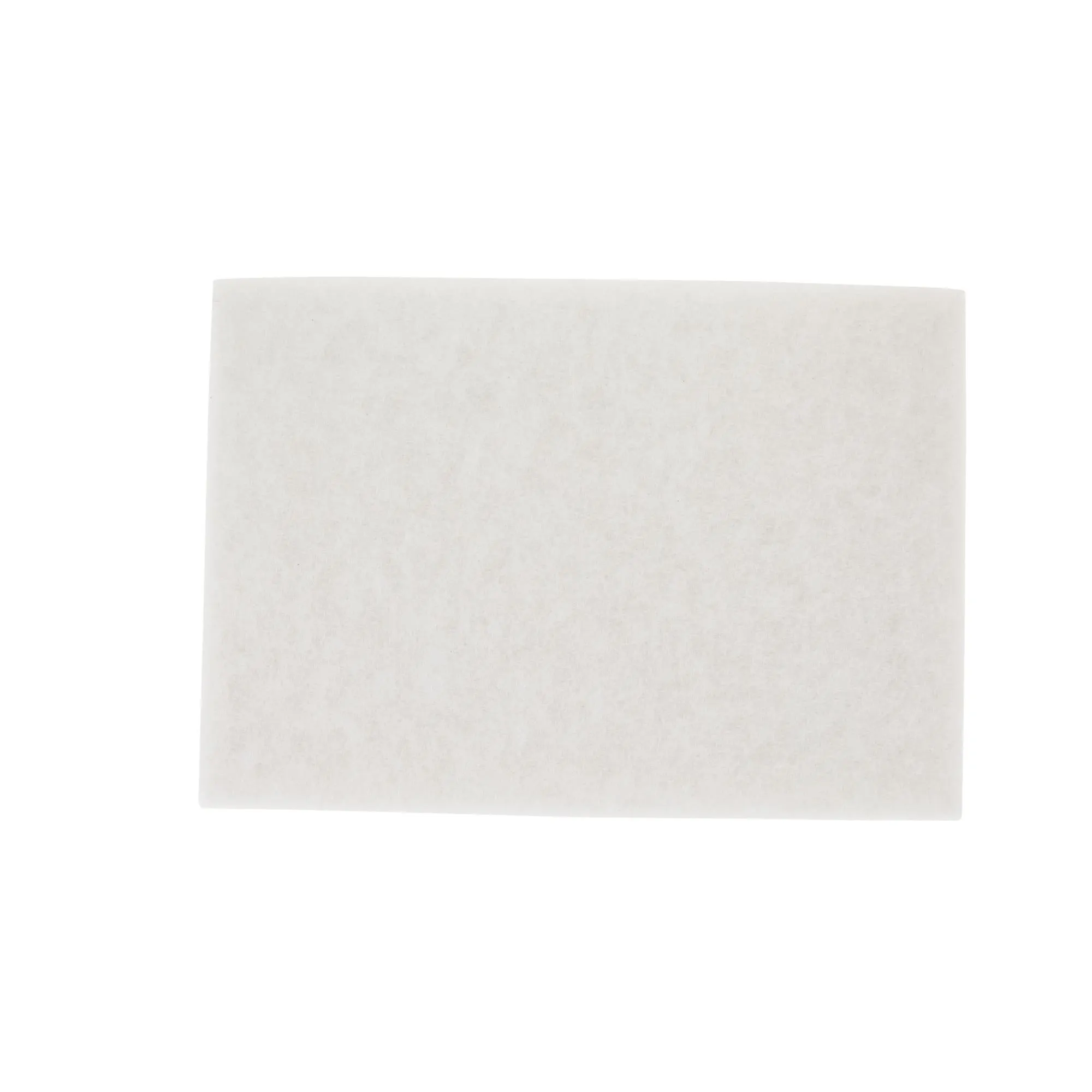 3M White Super Polish Pad 4100, 12 in x 18 in