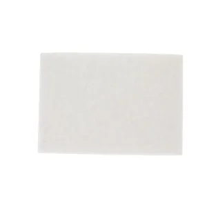 3M White Super Polish Pad 4100, 20 in x 14 in