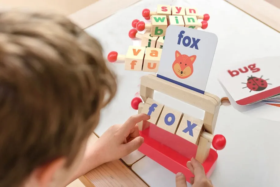 Abcubes Montessori Reading Blocks