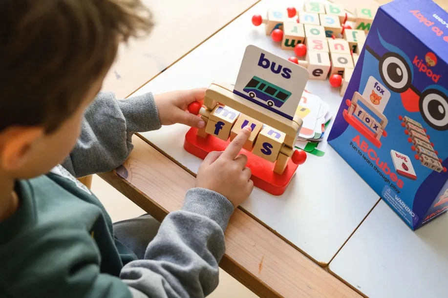 Abcubes Montessori Reading Blocks