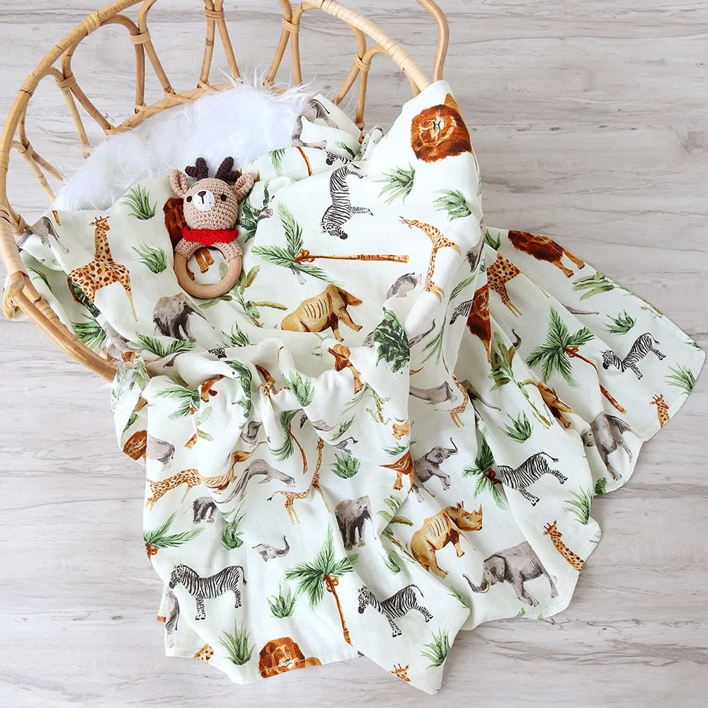 Baby Blankets Newborn Swaddle Nursery Blanket Baby Wrap Swaddle Blanket Super Soft