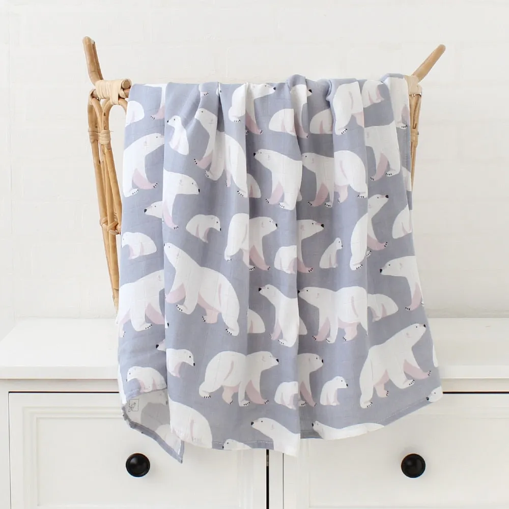 Baby Blankets Newborn Swaddle Nursery Blanket Baby Wrap Swaddle Blanket Super Soft
