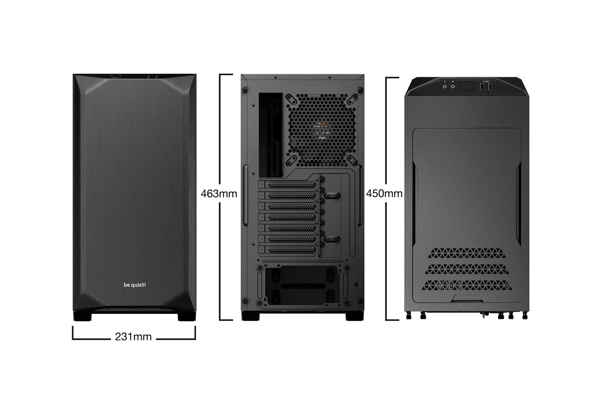 be quiet! Pure Base 500 Black