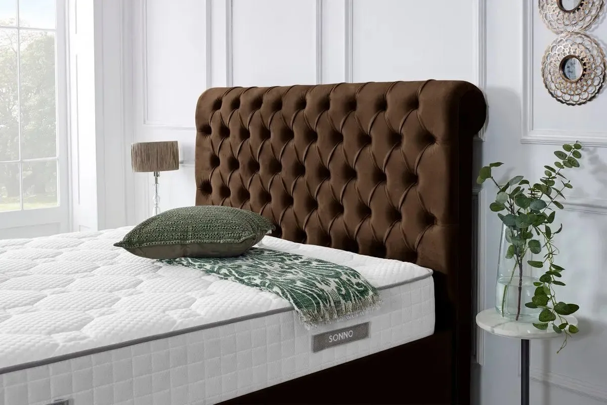 Berlin Upholstered Ottoman Bed