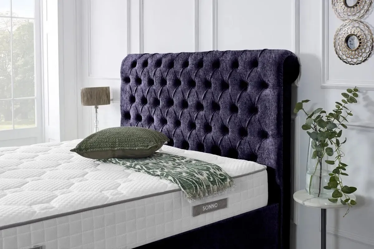 Berlin Upholstered Ottoman Bed
