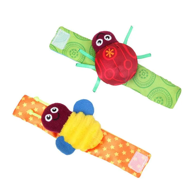 Buzz & Beetle Sensory Wristband Toy for Babies