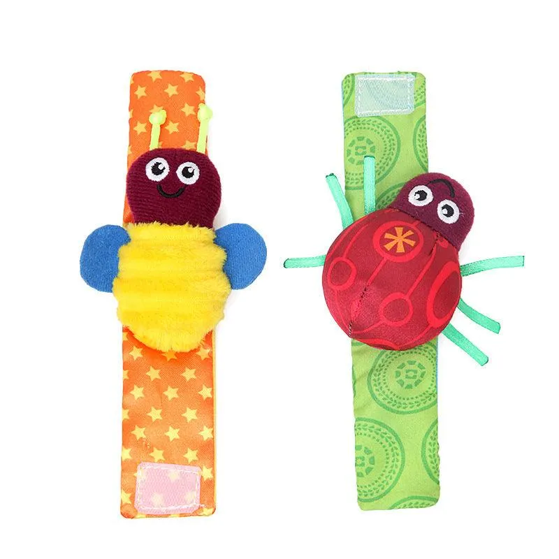 Buzz & Beetle Sensory Wristband Toy for Babies