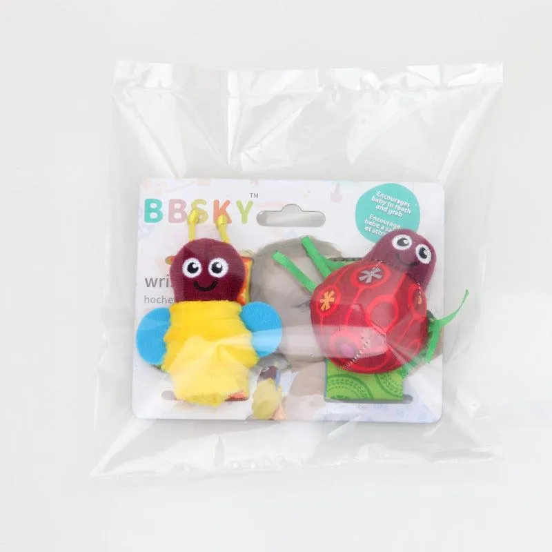 Buzz & Beetle Sensory Wristband Toy for Babies