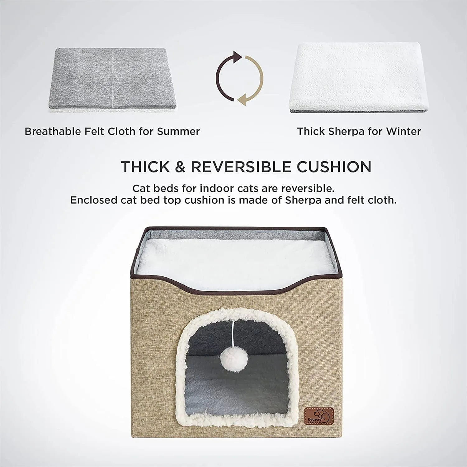 Cat Beds for Indoor Pet Cat House