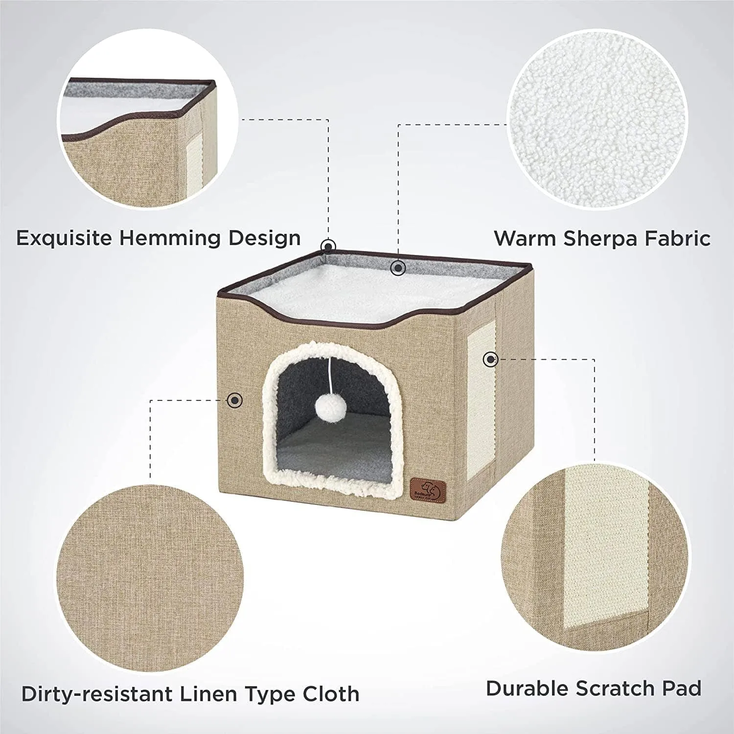 Cat Beds for Indoor Pet Cat House