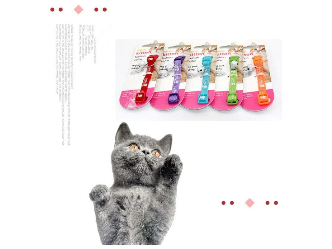 Cat Collar Glow-In-The-Dark Panda Pattern 10Mmx20-30Cm