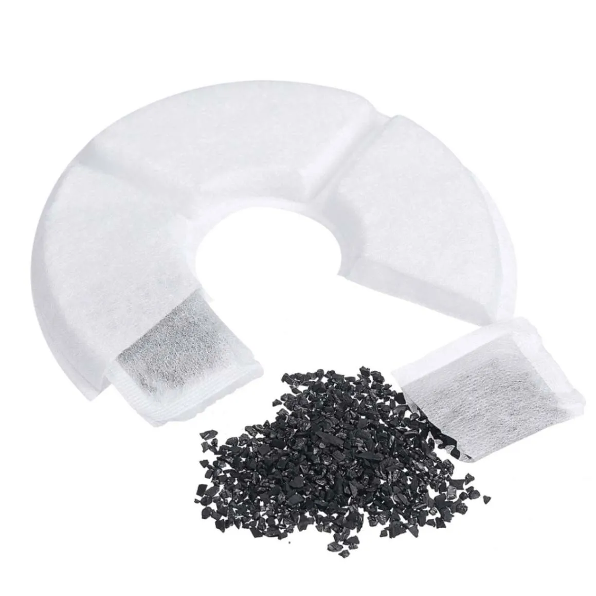 Cat Water Fountain Replacement Filters (Pack of 4): Keep Your Cat's Water Fresh and Clean!