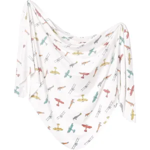 Copper Pearl Knit Swaddle Blanket | Ace