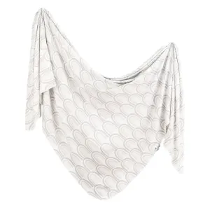 Copper Pearl Knit Swaddle Blanket | Bliss