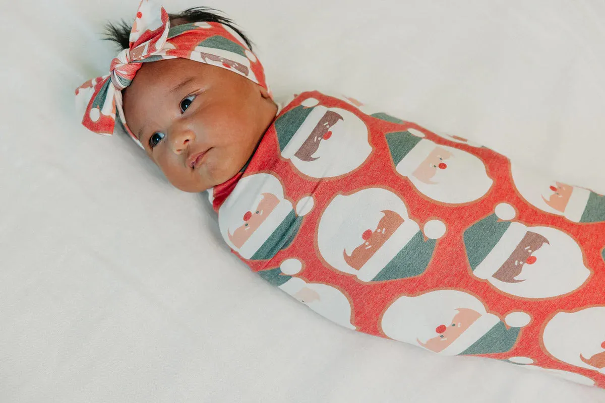 Copper Pearl Knit Swaddle Blanket | Claus