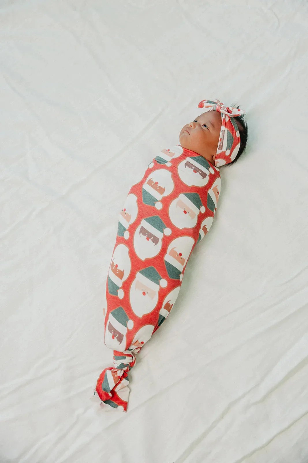 Copper Pearl Knit Swaddle Blanket | Claus