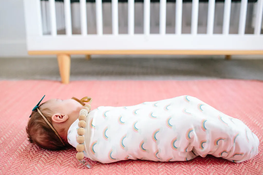 Copper Pearl Knit Swaddle Blanket | Daydream