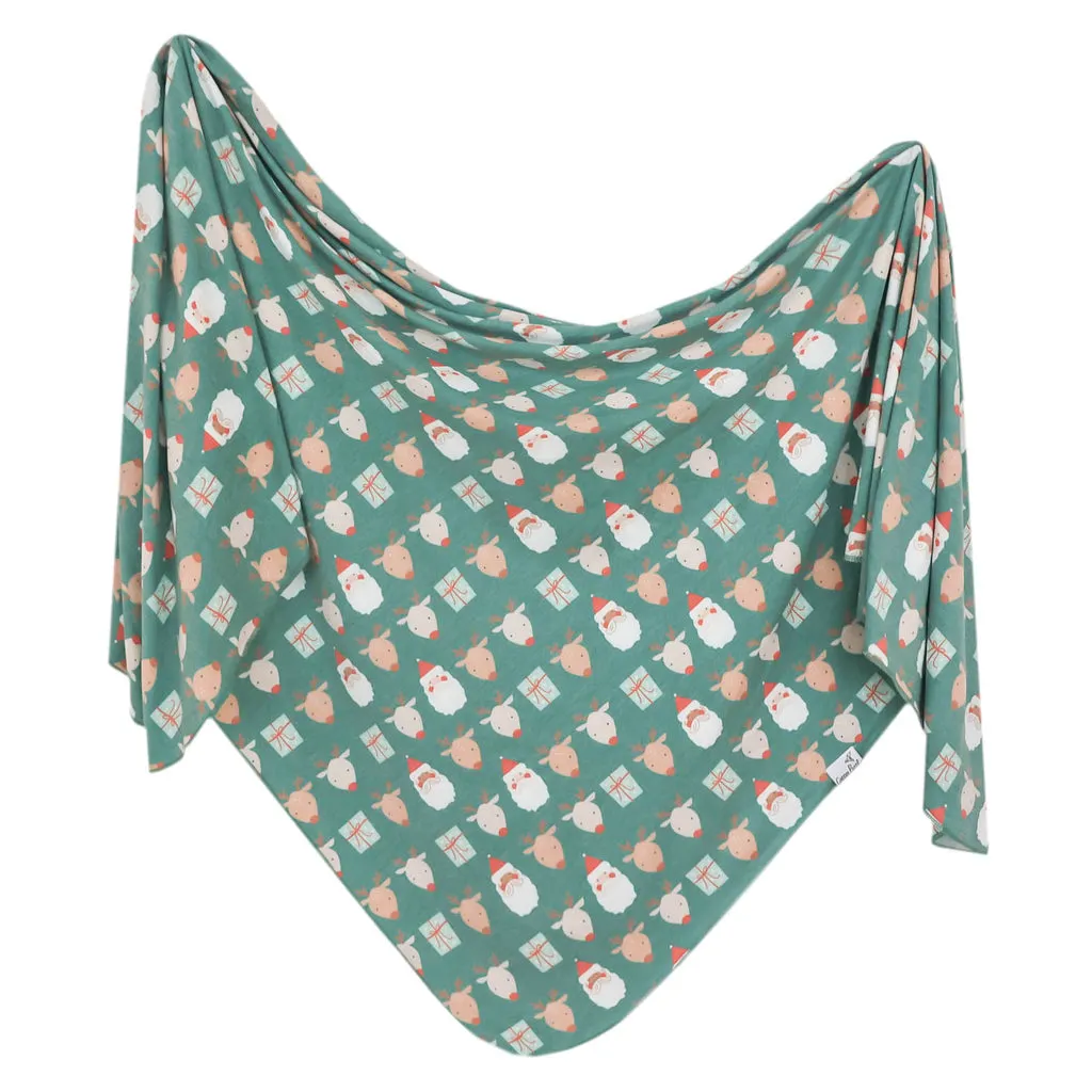 Copper Pearl Knit Swaddle Blanket | Prancer