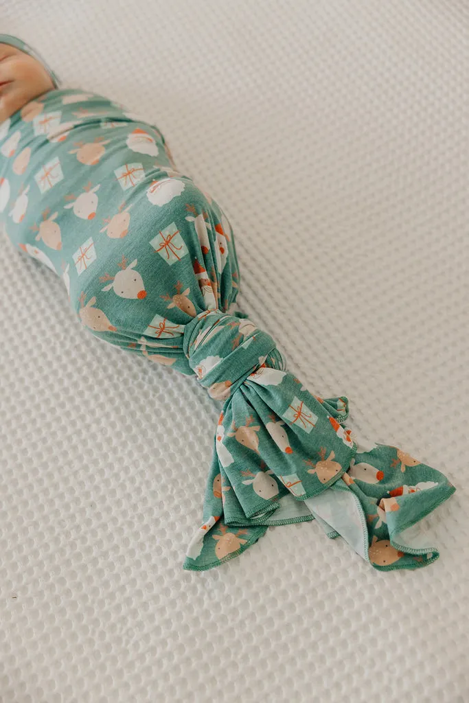 Copper Pearl Knit Swaddle Blanket | Prancer