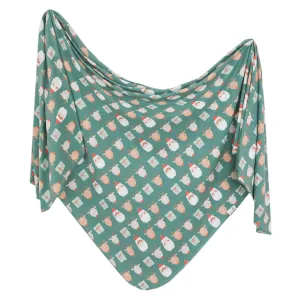 Copper Pearl Knit Swaddle Blanket | Prancer