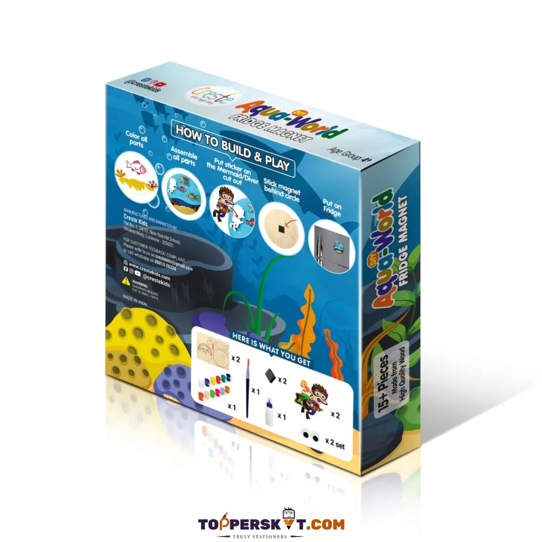 Creste DIY Fridge Magnet Kit ( Pack of 2 Magnets )