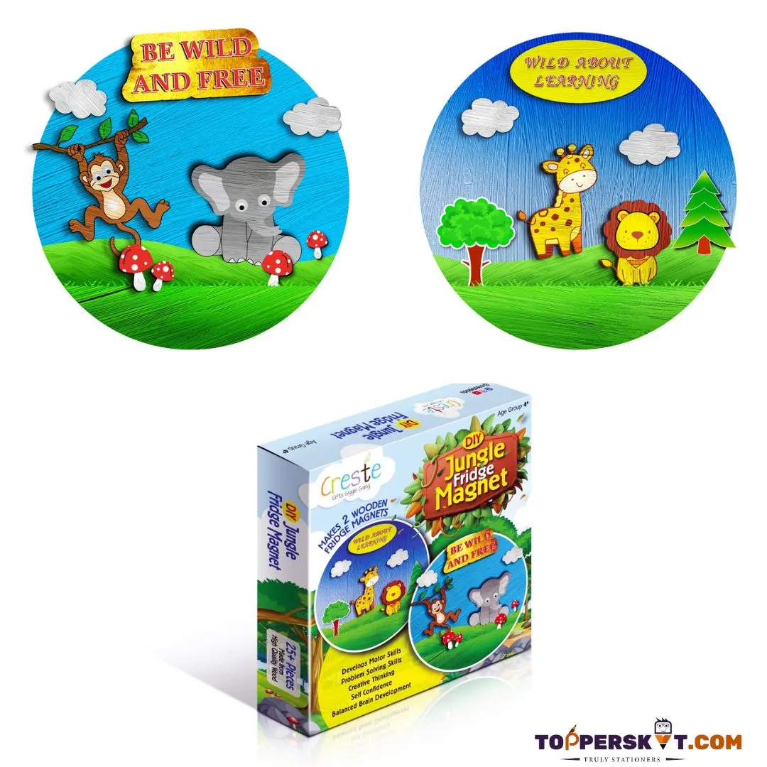 Creste DIY Fridge Magnet Kit ( Pack of 2 Magnets )