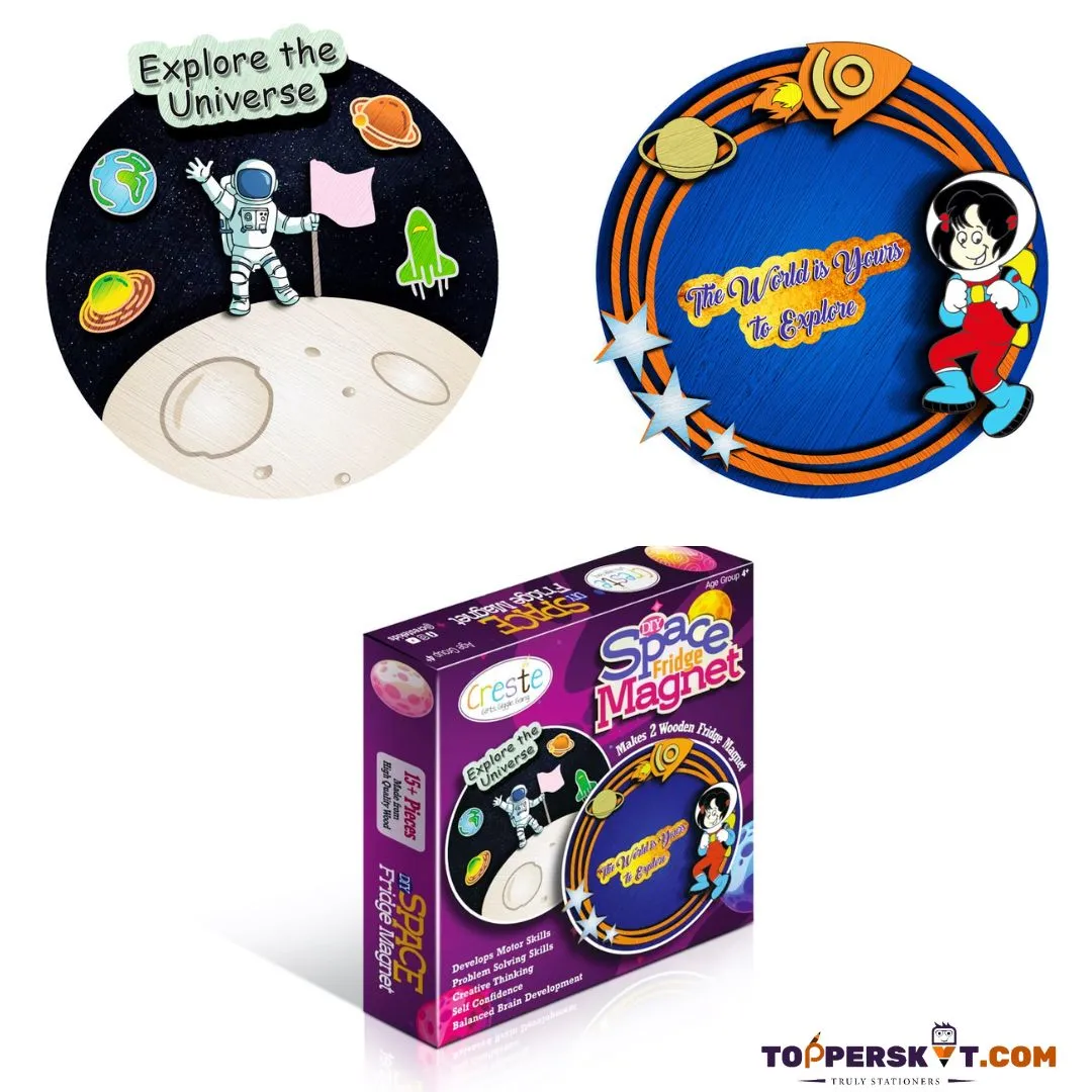 Creste DIY Fridge Magnet Kit ( Pack of 2 Magnets )