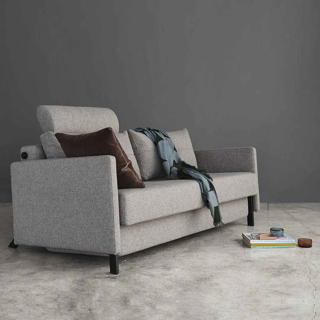 Cubed 02 Deluxe Sofa w/ Arms - Full