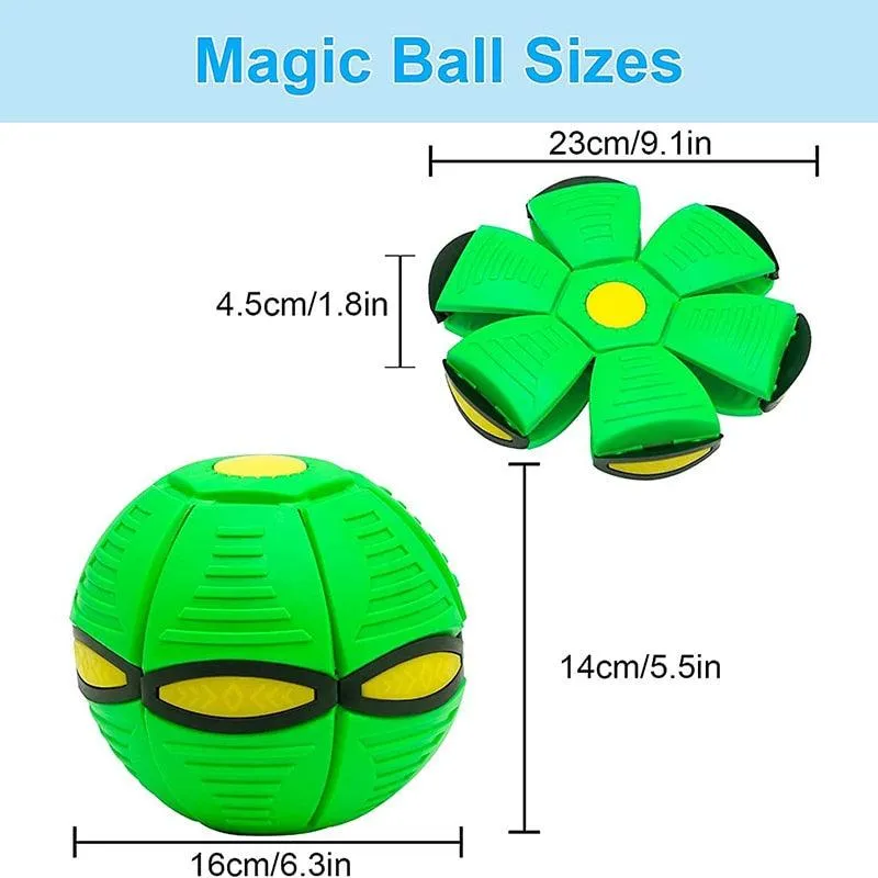Dog Flying Saucer Ball UFO Toys