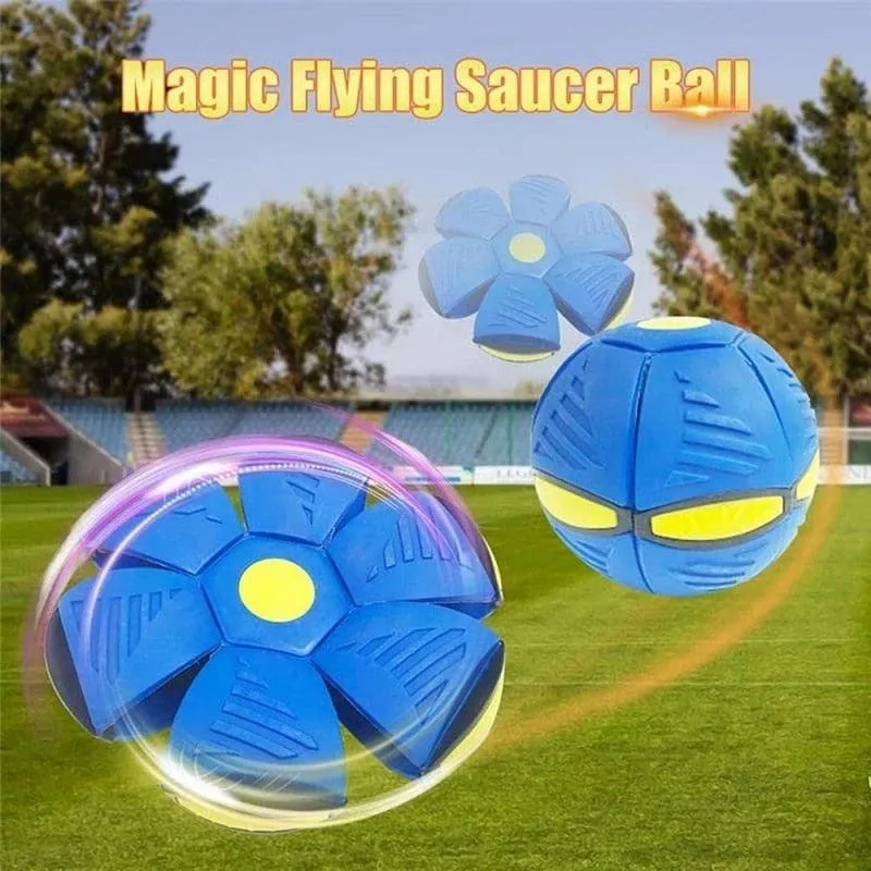 Dog Flying Saucer Ball UFO Toys