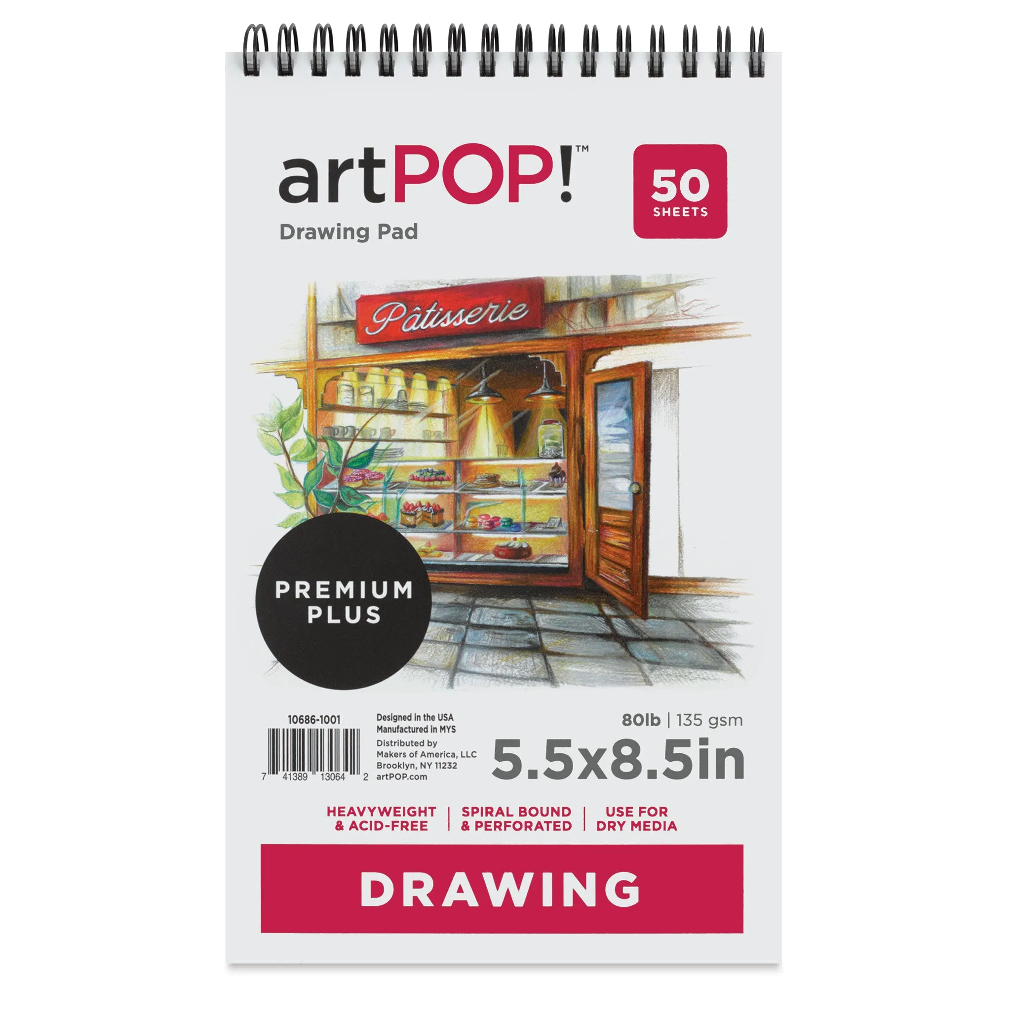 Drawing Pad - 5-1/2" x 8-1/2"