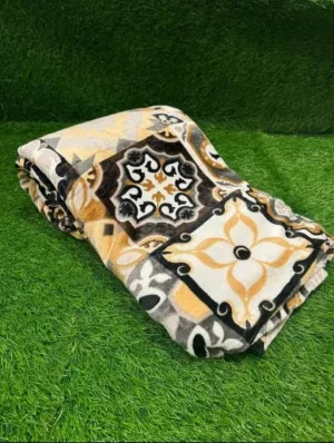 ELSTONE Home Premium Plush Summer Double Bed AC Blanket | 200 GSM Reversible Lightweight Cozy Soft for Bed, Sofa, Couch, Travel & Camping Color#8