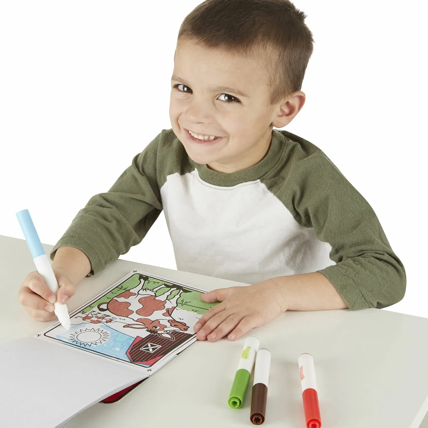 Farm Animals Magicolor Coloring Pad
