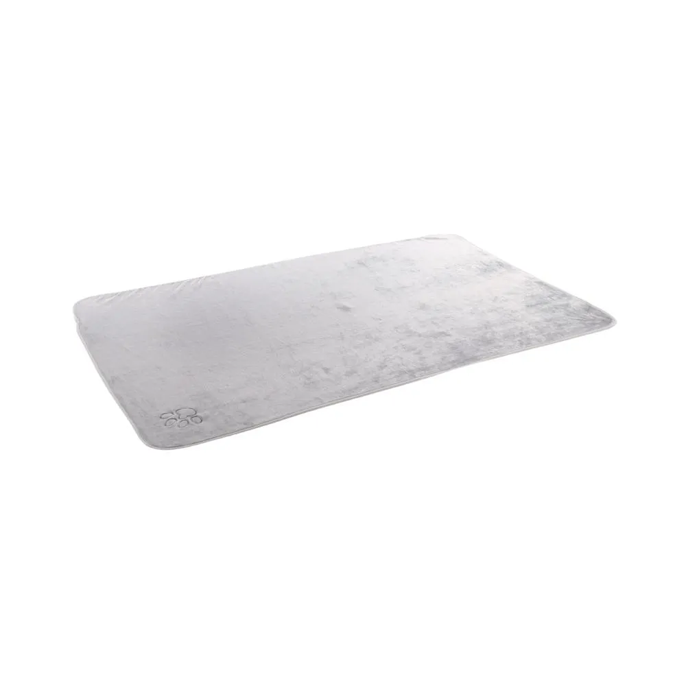 Flamingo Pulso Grey Paw Dog Blanket