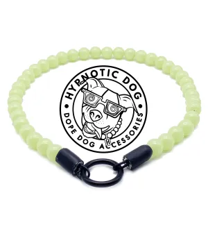 Green Glow in the Dark XS Bead Collar