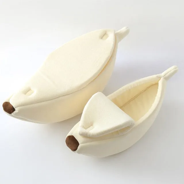 Growpet, Cute Banana Shape Pet Beds (Cat/Dogs)