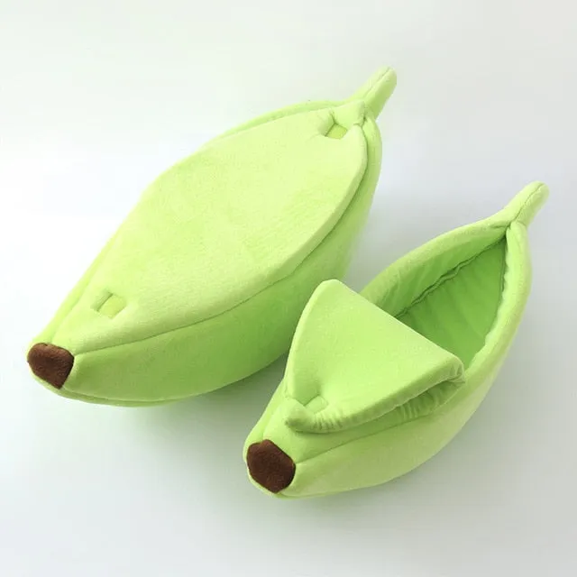 Growpet, Cute Banana Shape Pet Beds (Cat/Dogs)