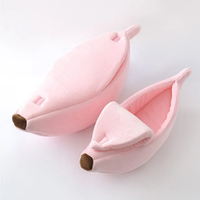 Growpet, Cute Banana Shape Pet Beds (Cat/Dogs)