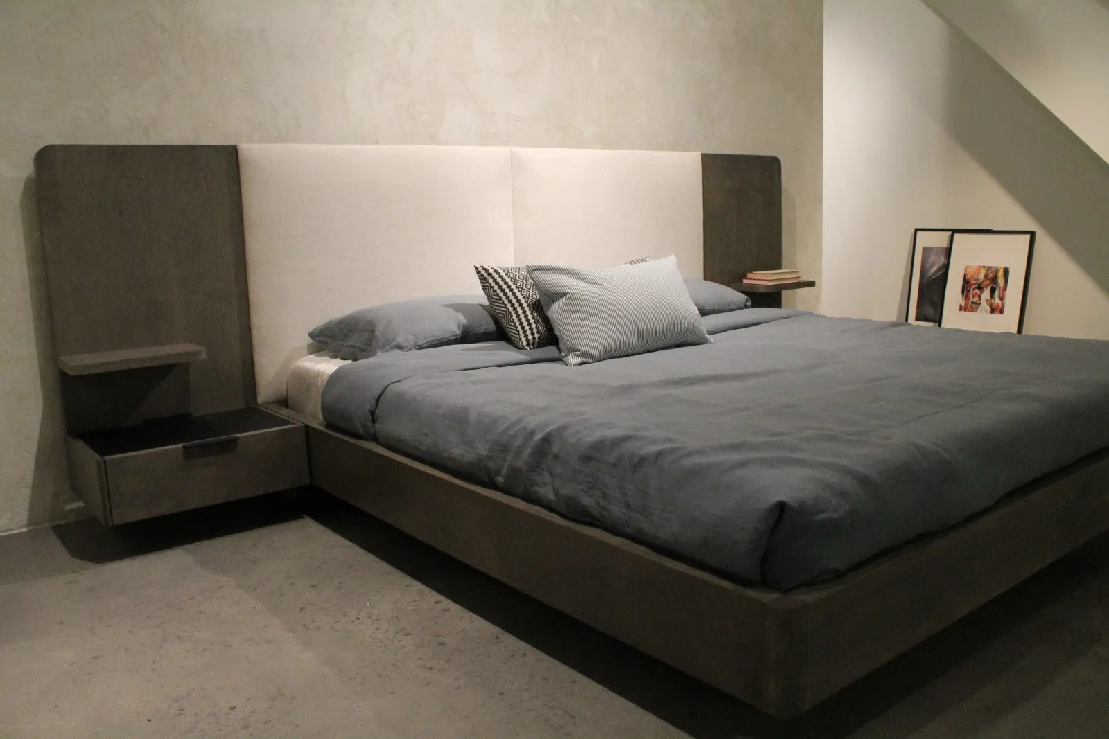 HATLEY BED WITH EXTENDED HEADBOARD