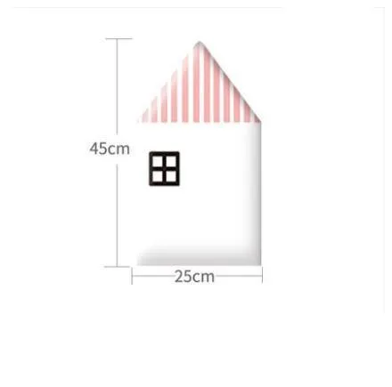 Kids Soft Bag Wall Sticker for Bedroom Decor with Anti-collision Headboard