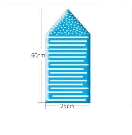 Kids Soft Bag Wall Sticker for Bedroom Decor with Anti-collision Headboard