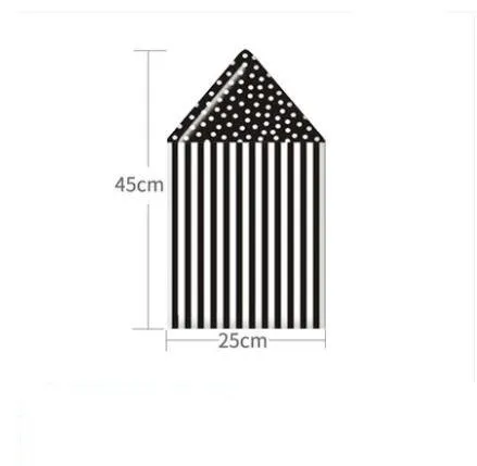 Kids Soft Bag Wall Sticker for Bedroom Decor with Anti-collision Headboard