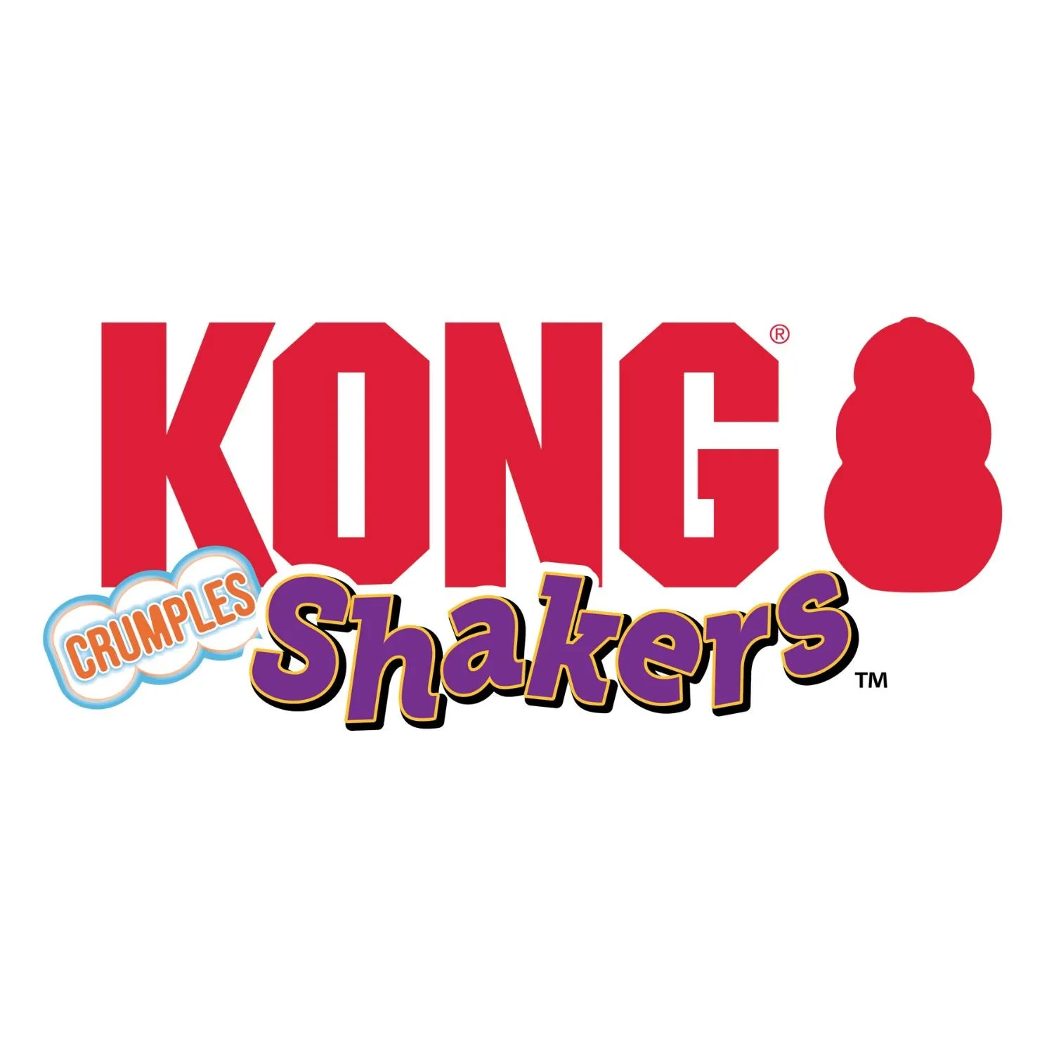 KONG Holiday Shakers™ Crumples Reindeer XL | Super Size 21" Plush Dog Toy