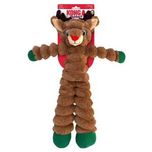 KONG Holiday Shakers™ Crumples Reindeer XL | Super Size 21" Plush Dog Toy