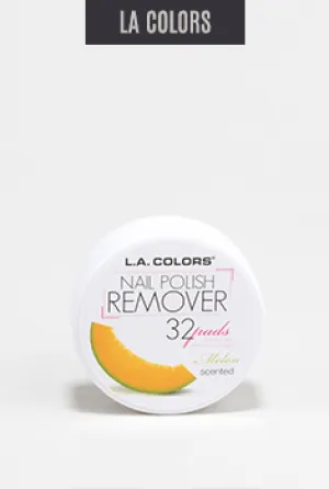 L.A. Colors - Polish Remover Pads - Melon Scent